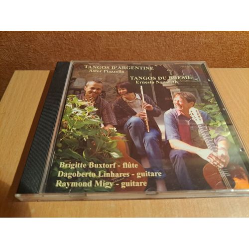 Tangos D'argentine Astor Piazzolla Cd Tangos Du Brésil