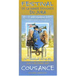 Programme Festival Bd Par Cuzor  N° 0 : Programme Festival Bd Illustré Par Cuzor