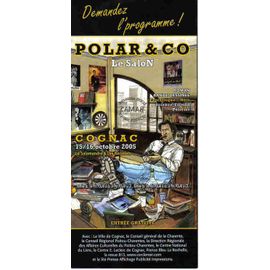 Programme Festival Polar  N° 0 : Programme Festival Illustré Par Sébastien Verdier