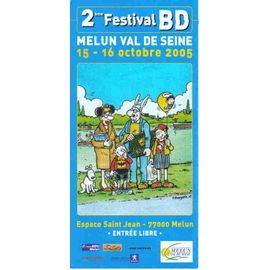 Programme Festival Bd  N° 0 : Programme Festival Bd Illustré Par Margerin