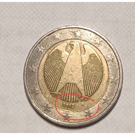 Pièce 2 Euros Allemagne 2002 Frappée F