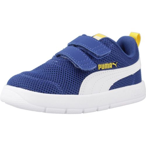 Chaussures Puma Courtflex V3 Mesh Inf Colour Bleu