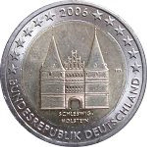 2 Euros Allemagne 2006 Commemorative Schleswig-Holstein