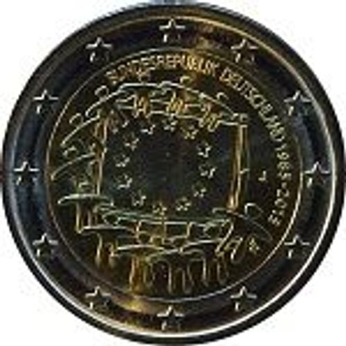 2 Euros Allemagne 2015 Commemorative -Drapeau