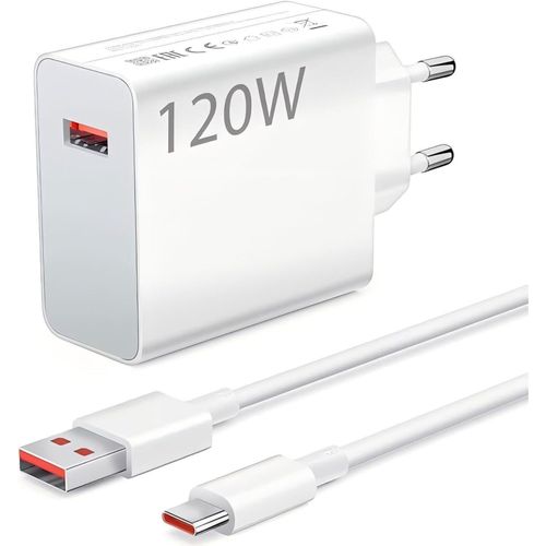 120w Chargeur Rapide Avec Câble Usb C 1m Pour Redmi Note 11 11s 13 Pro,Chargeur Turbo Pour Xiaomi 14 Ultra/11t Pro/12t Pro/12t/13 Pro/13 Lite/13/12/12x/Redmi Note 12 Pro/Poco X6 Pro X6 X4 Gt Pad 6 5