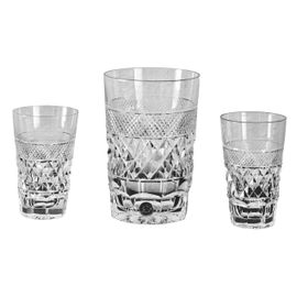 Lot Gobelet Cristal 2 Shots Cristal