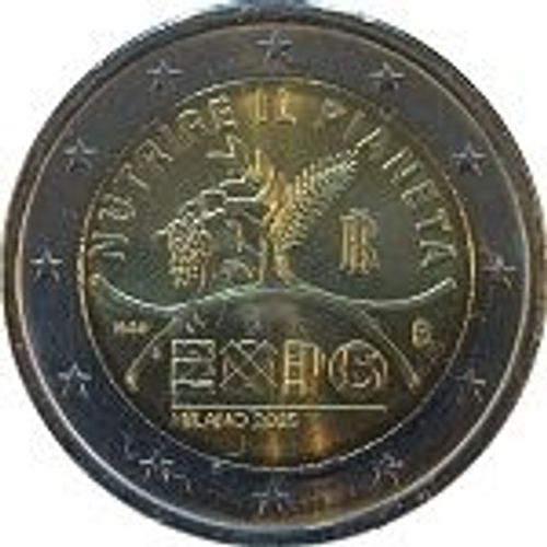 2 Euros Italie 2015 Commemorative Expo Universelle De Milan