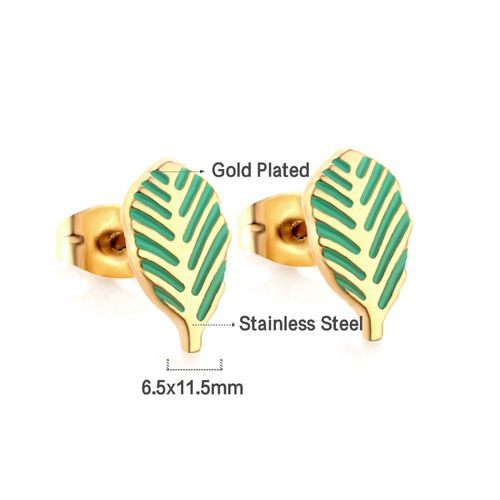 Luxusteel-Boucles D'oreilles Étoile Porte-Bonheur En Acier Inoxydable, Plaqué Or, Argent, Pour Femme Et Fille, Piercing D'oreille, Vente En Gros