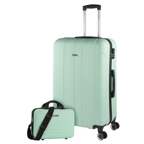 Maletas De Viaje ITACA. Juego Maletas 4 Ruedas - Juego De Maletas De Viaje - Juego Maletas De Viaje Ligeras. Candado De Combinacion 771170B