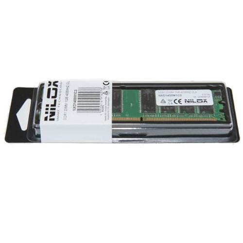 Nilox 1GB PC-3200 memoria 1 x 1 GB DDR 400 MHz