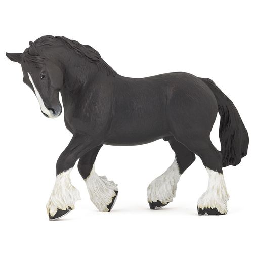 Chevaux, Poulains Et Poneys Etalon Shire Noir