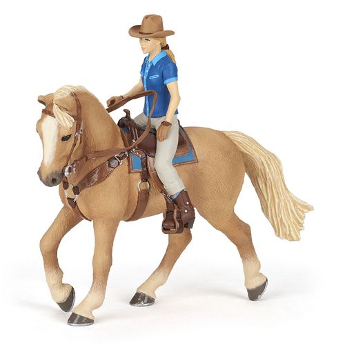 Chevaux, Poulains Et Poneys Cheval Western Et Sa Cavalière