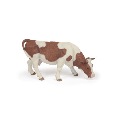 La Vie A La Ferme Vache Simmental Broutant