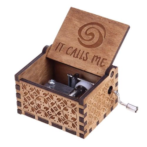 You Are My Médiateur Light-Boîte À Musique Sculptée En Bois,Décoration De La Maison,Boîte À Musique Vintage,Cadeau De Noël Et D'anniversaire,Réduction Des Mains À Ma Fille #E