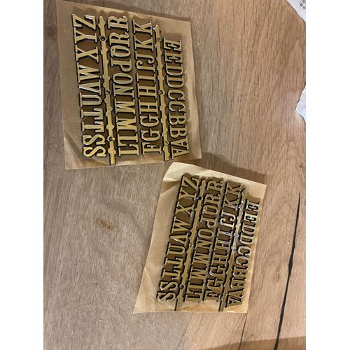 Lettre Adhesives