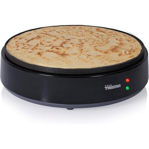 Crêpière-30 Cm-1200 W-Chauffe Rapide-Revêtement Antiadhésif-10 Niveaux De Chaleur-Sans Bpa-Rangement Compact-Inclus Spatule & Bâton En T, Bp-2627