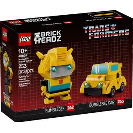 LEGO BrickHeadz - Robot et véhicule Bumblebee - 40804