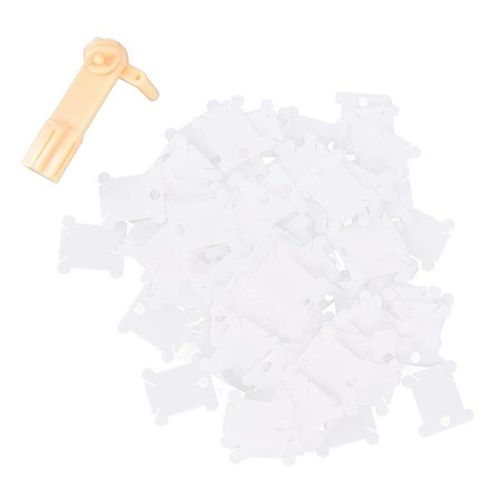 Organisateur De Fils À Broder : Bobine De Fil En Plastique Pour Un Rangement Efficace