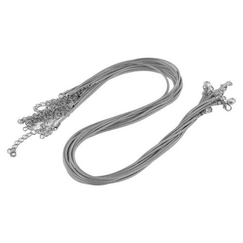 Lot De 100 Cordons Cirés Réglables Pour Colliers - Corde Durable Pour La Fabrication De Bijoux Diy