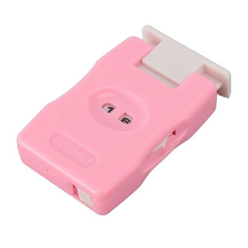 Compteur de points de tricot manuel - Compteur de points en plastique pour un suivi précis des points