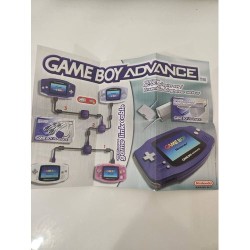 Flyer Pour Jeu Gameboy Advance