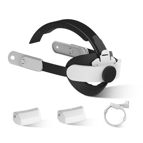 Casque Réalité Virtuelle Elite (M065), Bandeau Détachable Et Rechargeable Pour Meta Quest2/Quest3/Quest3s