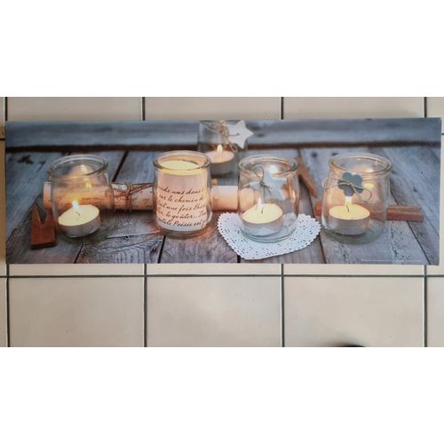 Toile décorative ambiance zen