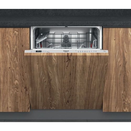 HOTPOINT - Lave-vaisselle encastrable - H2IHD524A Gris Argent 82x59.8x55.5 - 14 couverts