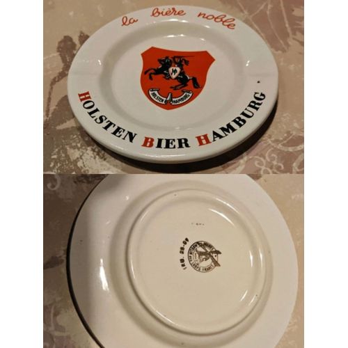 Collection Vintage Etat Neuf  Cendrier Publicitaire Holten Bier Hamburg  Moulin Des Loups France