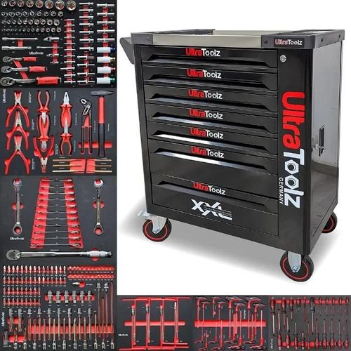 BARRACUDA TOOLS Servante d'atelier Ultra Tools 7 tiroirs outillés - Black edition