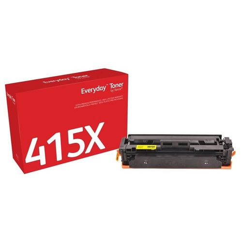 Xerox - À rendement élevé - jaune - compatible - cartouche de toner (alternative pour : HP 415X, HP W2032X) - pour HP Color LaserJet Enterprise MFP M480; LaserJet Managed E45028