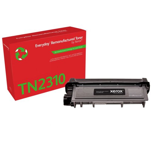 Xerox - Noir / monochrome - compatible - cartouche de toner (alternative pour : Brother TN2310) - programme de retours Green World Alliance - pour Brother DCP-L2500, L2520, L2560, HL-L2300...