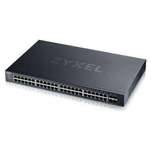 Zyxel XGS1935 Series XGS1935-52 - Commutateur - géré - L3 Lite - intelligent - 48 x 10/100/1000 + 4 x SFP+ 10 Go (liaison montante) - Montable sur rack - pour Zyxel DAC10G-1M v2, DAC10G-3M v2...
