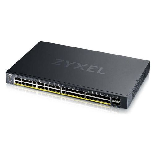 Zyxel XGS1935 Series XGS1935-52HP - Commutateur - géré - L3 Lite - intelligent - 48 x 10/100/1000 (PoE) + 4 x SFP+ 10 Go (liaison montante) - Montable sur rack - PoE+ (375 W) - pour Zyxel...