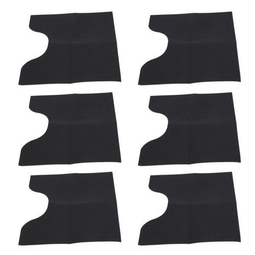 Tapis de toilette lavable gris foncé pour l'apprentissage de la propreté