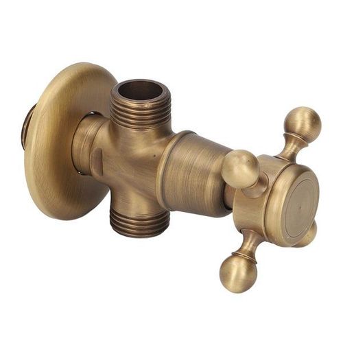 Robinet d'angle vintage - Robinet de contrôle d'eau réglable