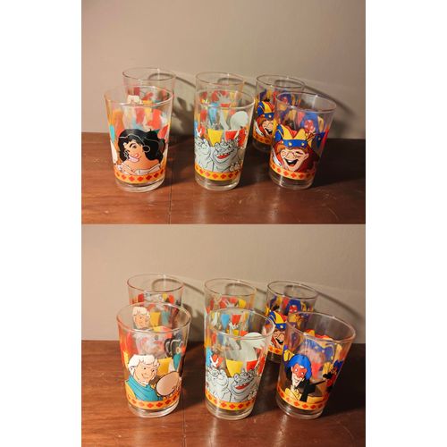 Collection 6 Verres : Notre Dame De Paris  (Jamais Servis)