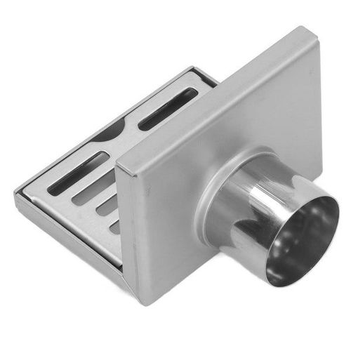 Siphon de sol d'angle en L - Acier inoxydable 304