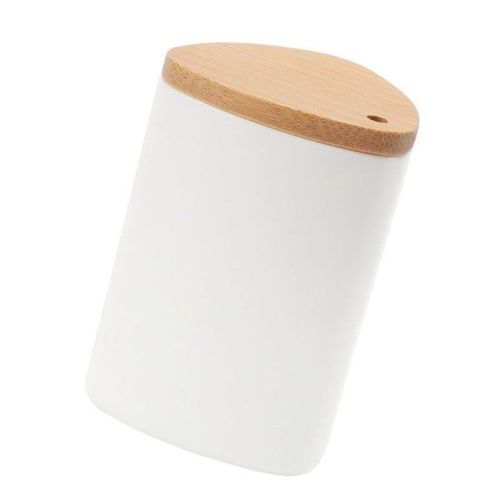 Boîte De Rangement Pour Cure-Dents En Bambou - Support Simple Pour Un Accès Facile