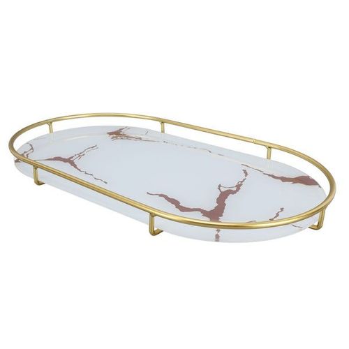 Plateau de rangement pour meuble de salle de bain - Organisateur pour les essentiels de bain