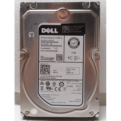 Dell 4 To 3.5 HDD V5 STR00B ST4000NM0295