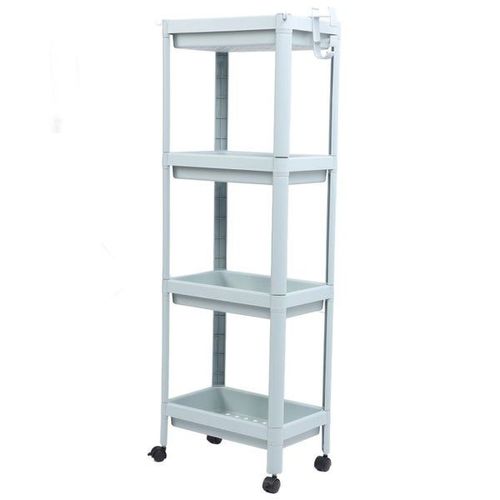 Étagère ouverte autoportante pour le rangement au sol de la salle de bain
