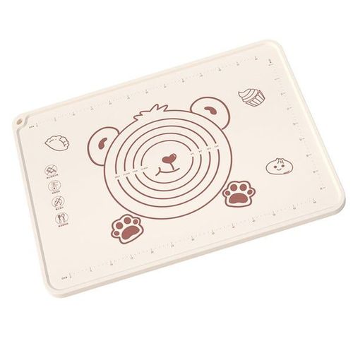 Tapis De Pâtisserie Antidérapant En Silicone Sans Odeur - Surface De Préparation De Pâte Épaissie