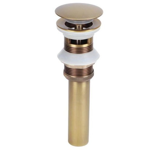Bouchon de vidange escamotable en laiton pour lavabo de salle de bain - Solution de drainage efficace