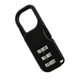 Cadenas à bagages à combinaison à 3 chiffres en alliage de zinc - Sécurisez vos bagages en toute simplicité