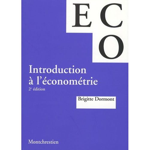 Introduction À L'économétrie