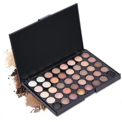 Palette De Maquillage Pour Les Yeux Hautement Pigmentée, Palette De Fards À Paupières Métalliques Mats Et Scintillants, Couleurs Naturelles Longue Durée, Mélangeables, Maquillage, Ombres À Paupières, Cosmétiques 