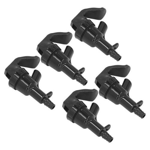 Lot De 5 Robinets De Brassage De Bière En Abs - 20 Psi, 1/4 Po Pour Fûts De Brassage
