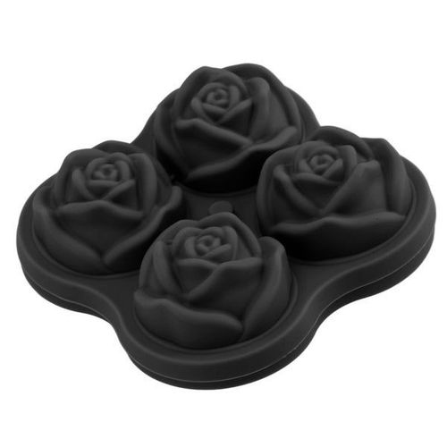 Moules À Glaçons En Silicone En Forme De Rose ¿ Bac À Glaçons En Forme De Fleur Pour Boissons Créatives