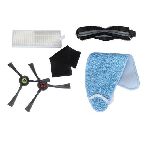 Ensemble d'accessoires pour aspirateur robot - Kit d'accessoires complet pour robot balayeur